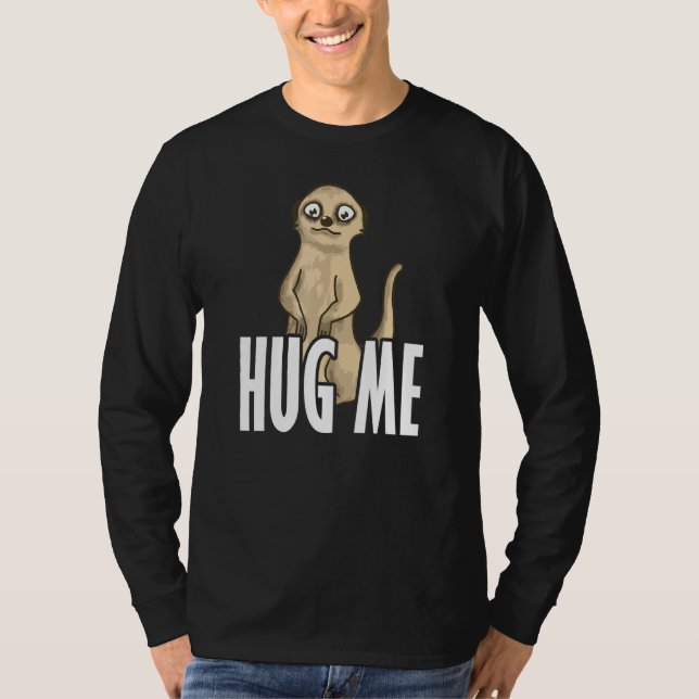 Camiseta suricata linda (Anverso)