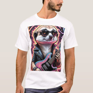 CAMISETA SURICATA ROCKSTAR
