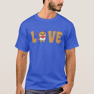 Camiseta Suricatas para el día de San Valentín Animales lin