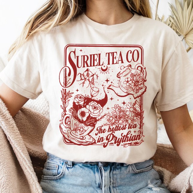 Camiseta Suriel Tea Co Cita Bookish Acotar Gift (Subido por el creador)