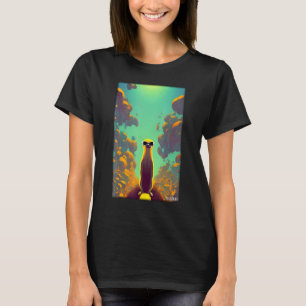 Camiseta Surikate Zoológico Animales Naturaleza Animal Salv