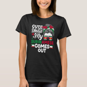 Camiseta Surinam es aburrido hasta que mi surinamés llega