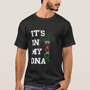 Camiseta Surinam Está En Mi ADN Árbol Molécula Orgullo Suri