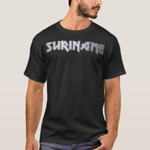 Camiseta Surinam fuertemente metalizado