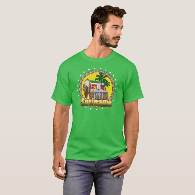 Camiseta Suriname (Anverso completo)
