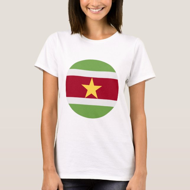 Camiseta Suriname Flag (Anverso)