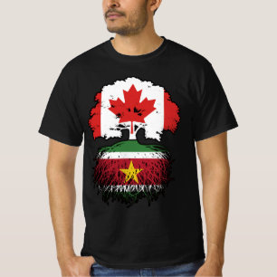 Camiseta Suriname Surinamés Canadiense Canadá Raíces del Ár