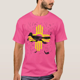 Camiseta Suroeste de Nuevo México Espiritual Road Runner Zi