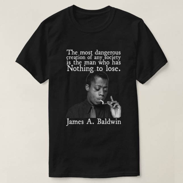 Camiseta Surprise Gift James Baldwin Halloween (Diseño del anverso)