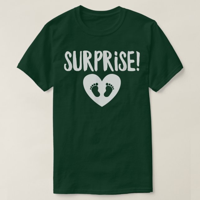Camiseta Surprise Pregnancy Announcement Mom To Be Mother M (Diseño del anverso)