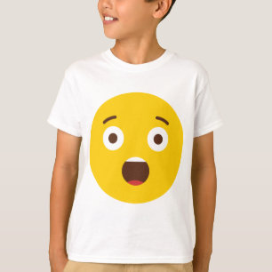 Camiseta Surprised Emoji