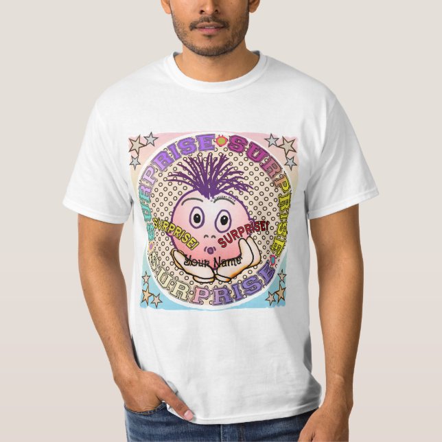 Camiseta Surprised Face  t-shirt (Anverso)
