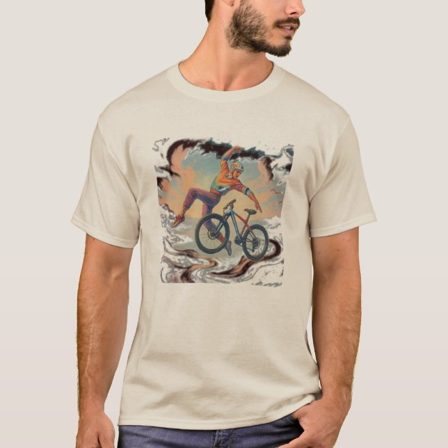 Camiseta Surreal Biker Dance Art Vintasy (Anverso)