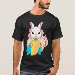 Camiseta Surreal conejo bananero Rabbit Fruit Pun Easter Ra
