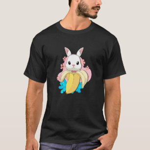 Camiseta Surreal conejo bananero Rabbit Fruit Pun Easter Ra