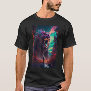 Camiseta Surreal Monster Dream Music EDM Rave Festival Psyc