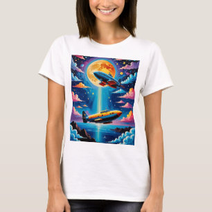 Camiseta Surreal Retro Sci-Fi Adventure Tee