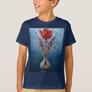 Camiseta Surreal Tulip Fantasy Art T-Shirt