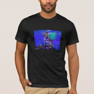 Camiseta SURREAL UNDERSEA / Cáncer Zodiac Rótulo de cumplea