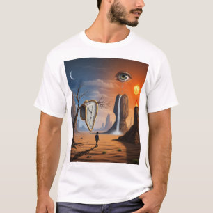 Camiseta Surrealismo Arte Paisaje Onírico – Fanta
