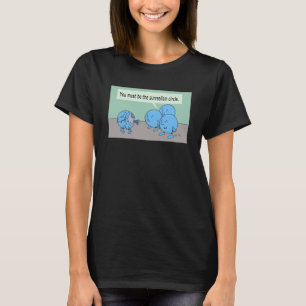 Camiseta Surrealismo Círculo mujeres personalizado humor b