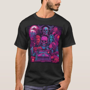 Camiseta Surrealismo de fantasía oscura encuentra libros de