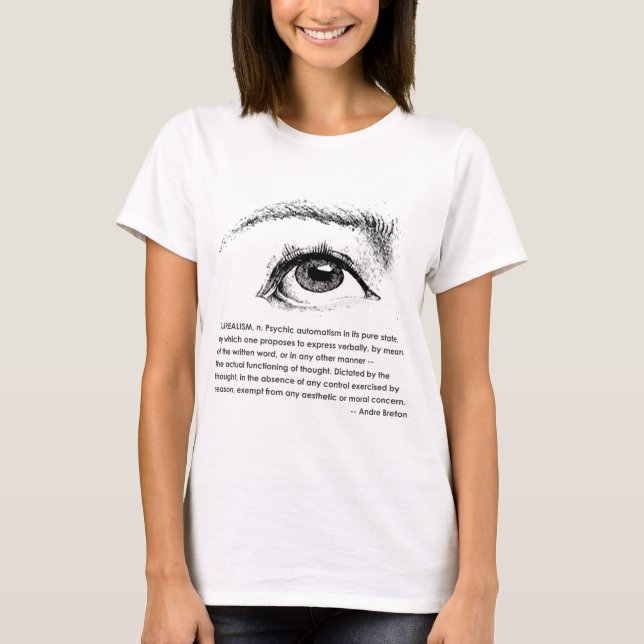 Camiseta Surrealismo definido (Anverso)