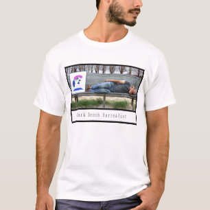 Camiseta Surrealist del banco de parque