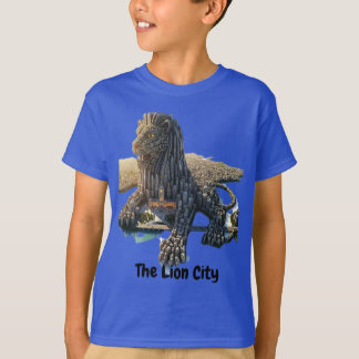 Camiseta Surrealista de Arquitectura Urbana de la