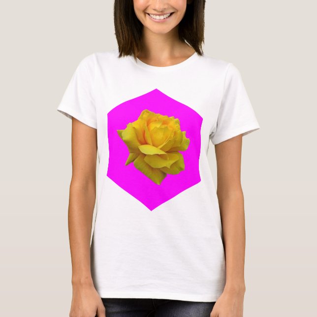 Camiseta Surrealista Yellow Rose WingJersey (Anverso)