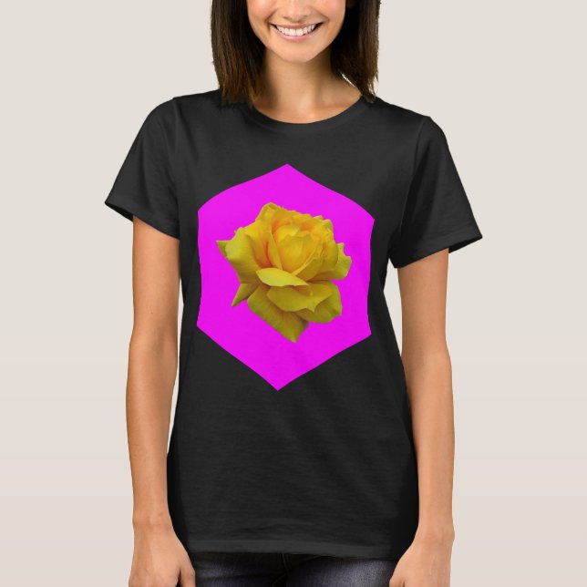 Camiseta Surrealista Yellow Rose WingJersey (Anverso)