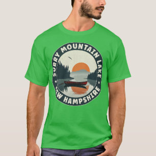 Camiseta Surry Mountain Lake New Hampshire Sunset