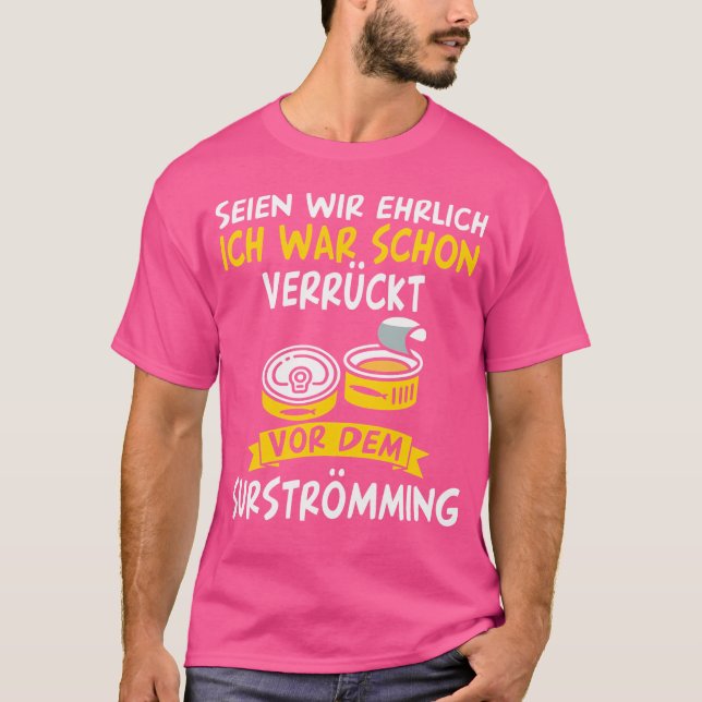 Camiseta Surstrmming Herring Excrement Fish Skunk (Anverso)
