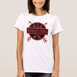 Camiseta Survivalente de la Naturaleza de Bushcraft