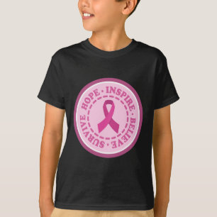 Camiseta SURVIVE HOPE INSPIRE Regalo del Día Mundial contra