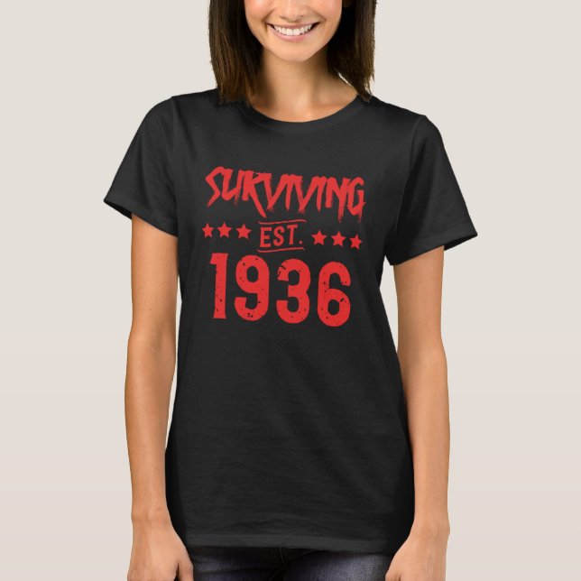 Camiseta Surviving Est 1936 (Anverso)