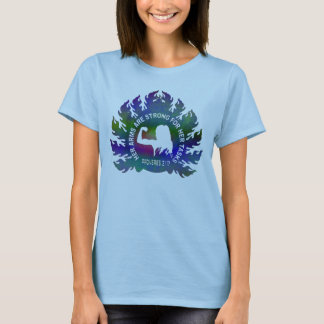 Camiseta Sus Brazos Son Fuertes Fe Cristiana Proverbios 31: