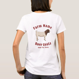 Camiseta Sus cabras boer de granja