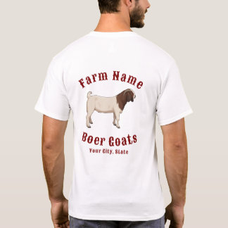 Camiseta Sus cabras boer de granja