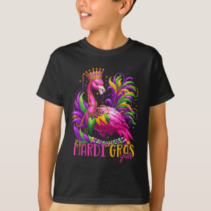 Camiseta Sus Chicas de traje de flamenco de Mardi Gras 