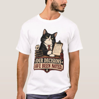 Camiseta Sus decisiones han sido anotadas