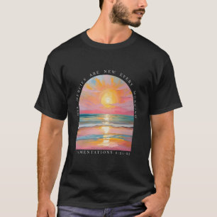 Camiseta Sus Ejercicios Son Nuevos Cada Mañana En La Biblia