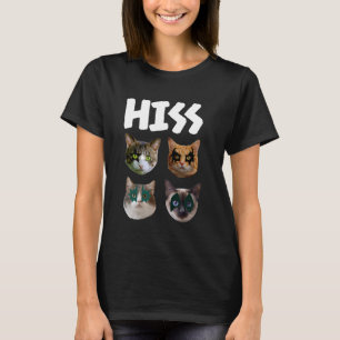 Camiseta Sus gatitos graciosos gatitos Rock Rockin Pun Cat