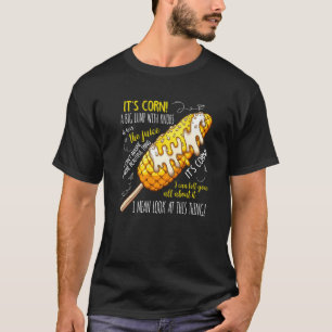 Camiseta Sus Hombres De Maíz Mujeres Cob De Maíz Tiene El J
