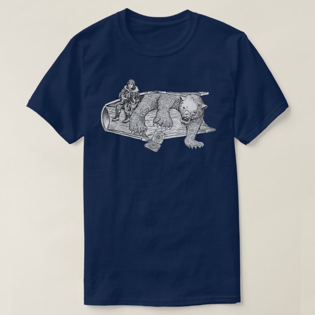 Camiseta Sus materiales oscuros (Diseño del anverso)