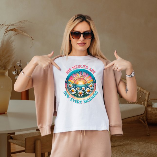 Camiseta Sus misericordias son nuevas cada mañana (Subido por el creador)