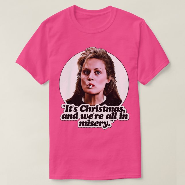Camiseta Sus Navidades Y Todos Estaban En Pena (Diseño del anverso)