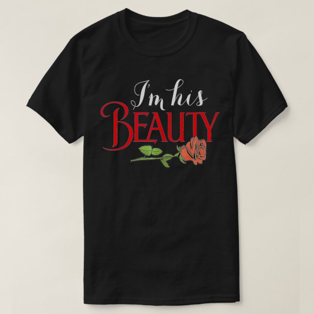 Camiseta Sus señores diseñan que soy su belleza (Diseño del anverso)