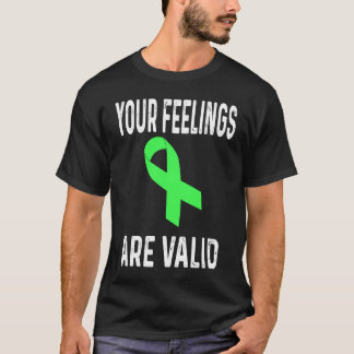 Camiseta Sus Sentimientos Son Válidos Para Concienciar Sobr
