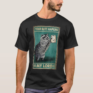 Camiseta Sus Servilletas de Trasero Mi Señor Sarcástico Sa